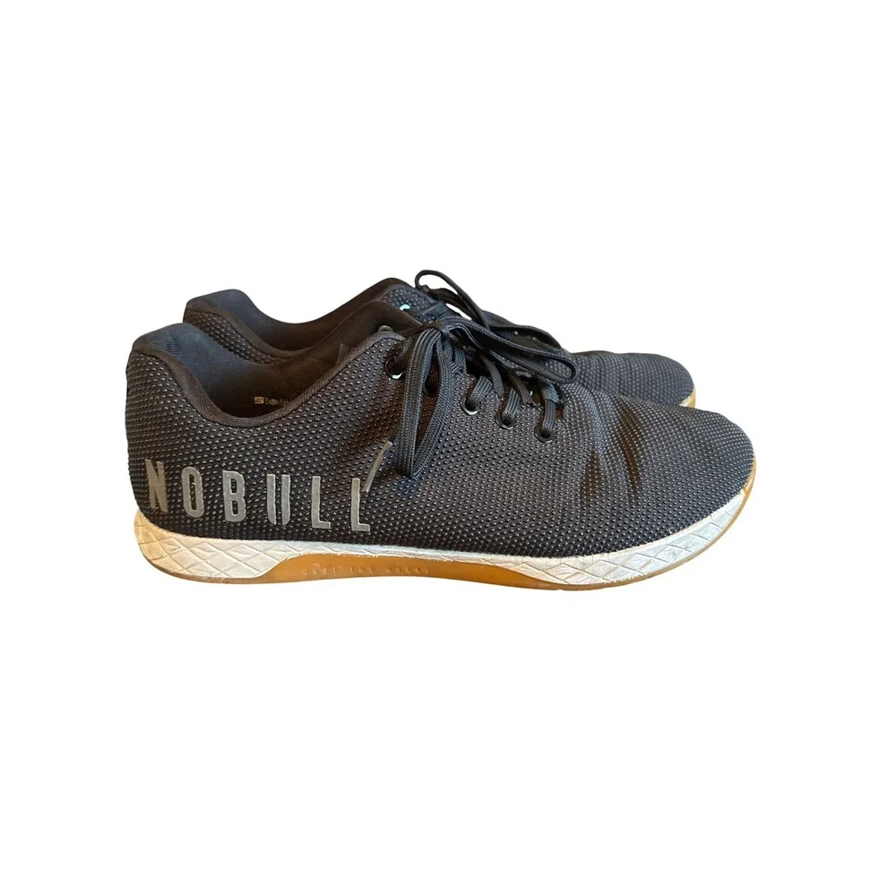 Athletic Wear NOBULL Black Mesh Training Shoes Men's‎ US 12.5 Sports Outdoor